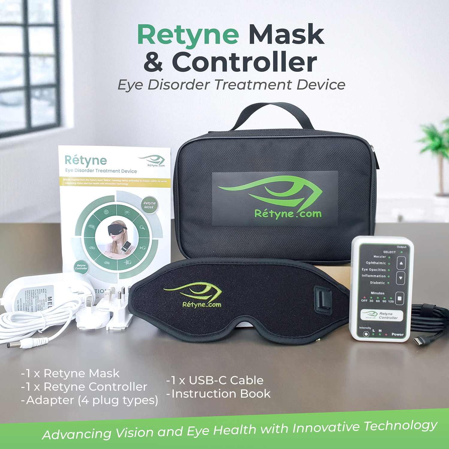Retyne Mask and Controller